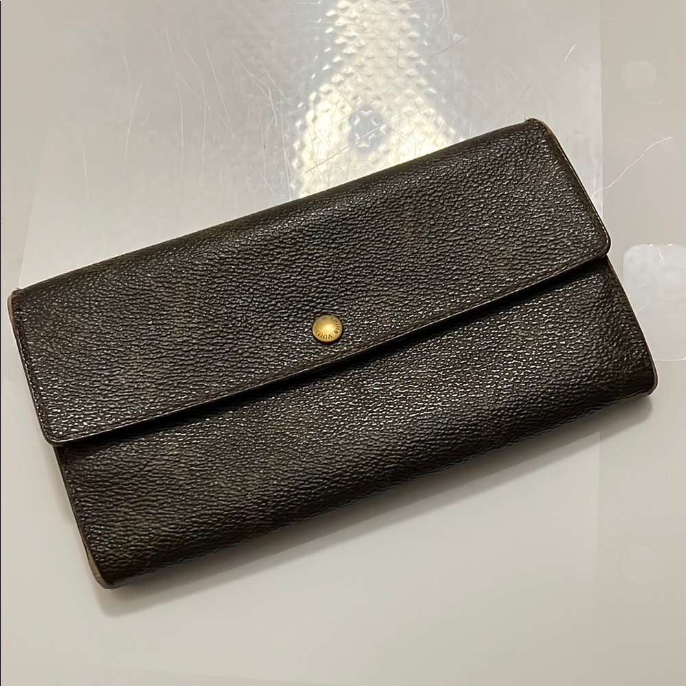 Louis Vuitton Monogram Long Sarah Wallet Vintage